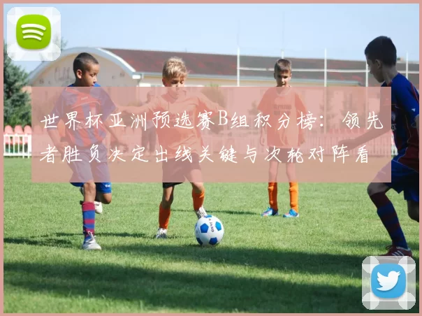 世界杯亚洲预选赛B组积分榜：领先者胜负决定出线关键与次轮对阵看点