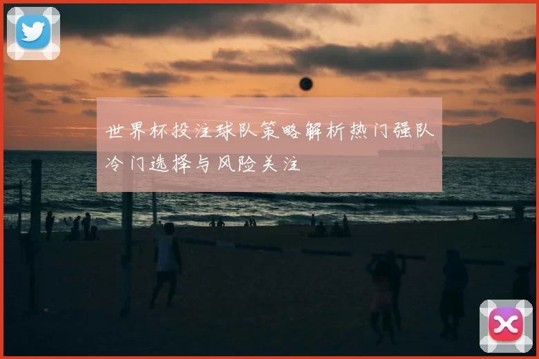 世界杯投注球队策略解析热门强队冷门选择与风险关注